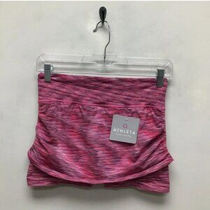 Athleta Womens Raspberry Give It A Workout Stretch Fitness Yoga Rajas Skort XS